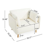 39.17 Fauteuil d'appoint rembourré