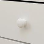 Timechee 47 Heavy Changing Table Drawers Dresser Chest White Cabinet