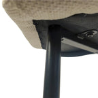 Chaises de salle à manger d'appoint rembourrées modernes (lot de 4)