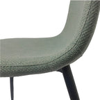 Chaises de salle à manger d'appoint rembourrées modernes (lot de 4)