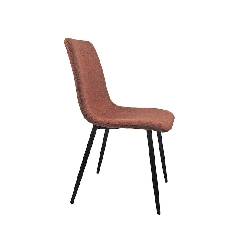 Chaises de salle à manger d'appoint rembourrées modernes (lot de 4)