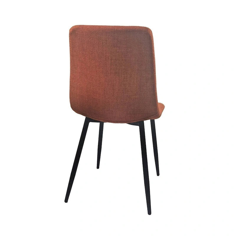 Chaises de salle à manger d'appoint rembourrées modernes (lot de 4)