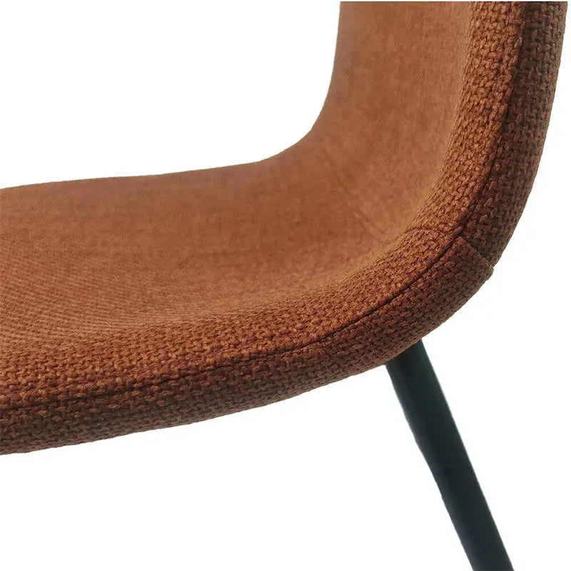 Chaises de salle à manger d'appoint rembourrées modernes (lot de 4)