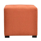 Pouffe carré capitonné 4 boutons