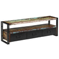 Meuble TV XL Meuble TV Console Buffet Meuble Télévision Unité Média Maison Armoire Placard - 120x30x40 cm