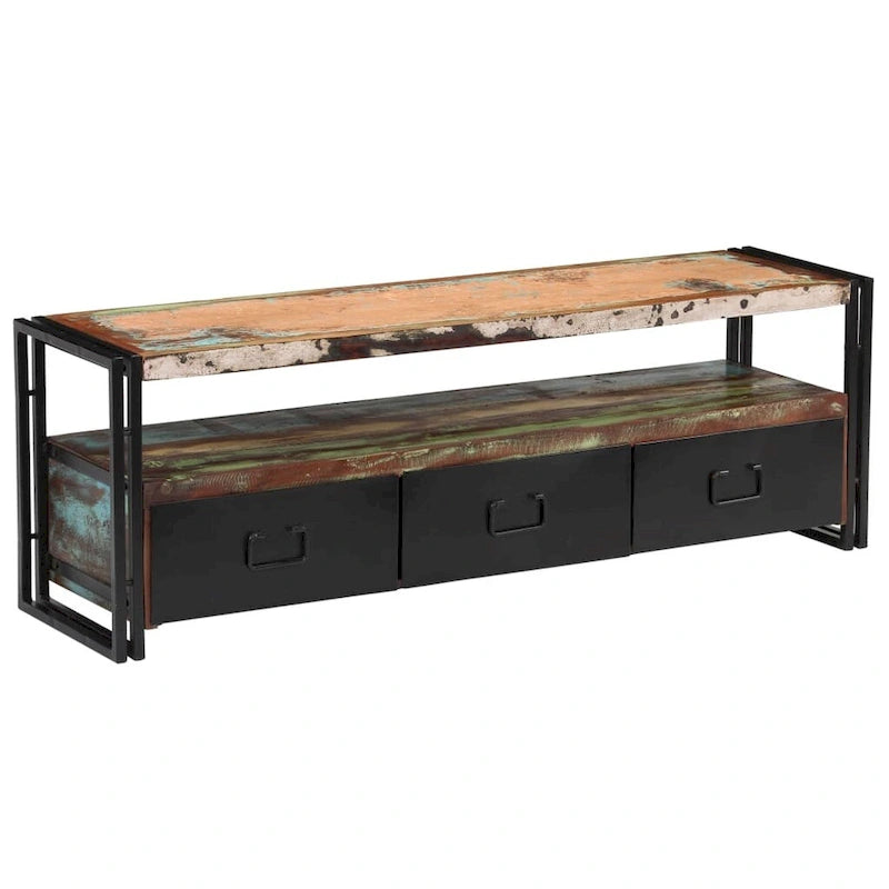 Meuble TV XL Meuble TV Console Buffet Meuble Télévision Unité Média Maison Armoire Placard - 120x30x40 cm