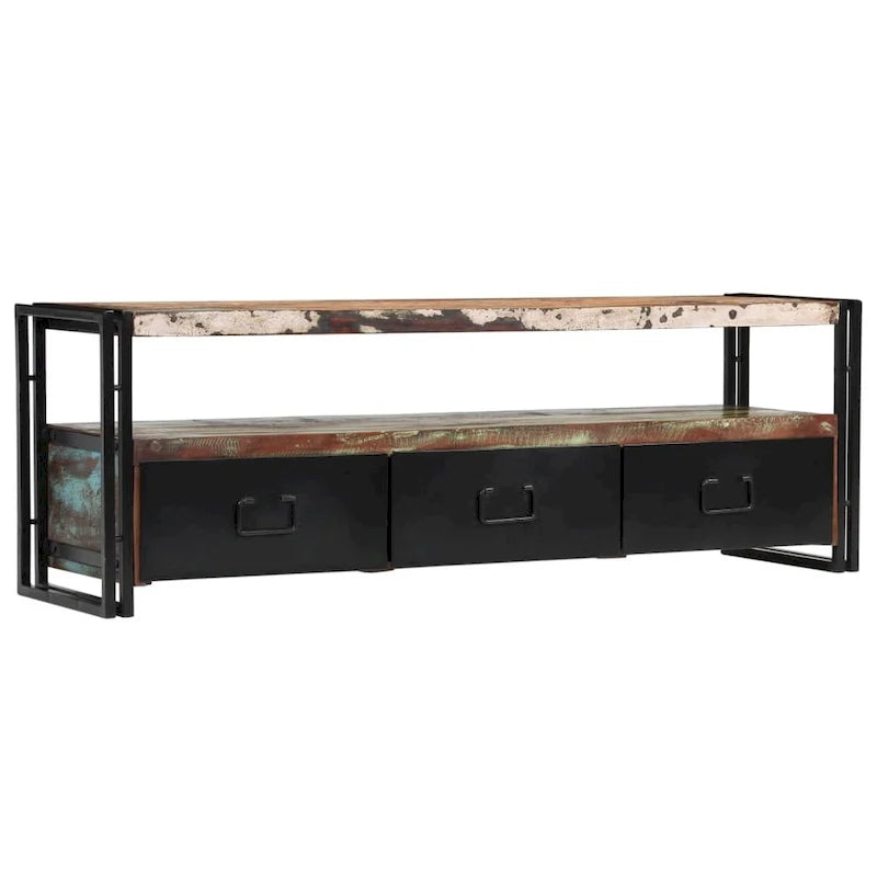 Meuble TV XL Meuble TV Console Buffet Meuble Télévision Unité Média Maison Armoire Placard - 120x30x40 cm