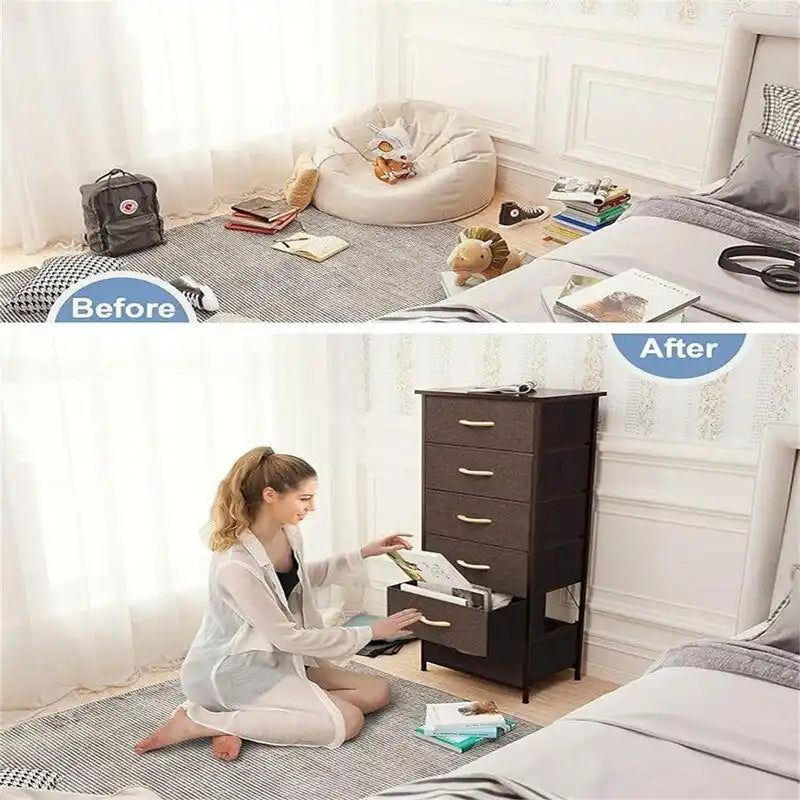 Tour de rangement verticale pour commode