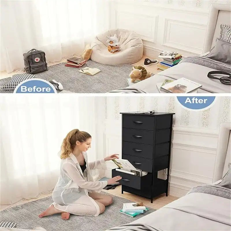 Tour de rangement verticale pour commode