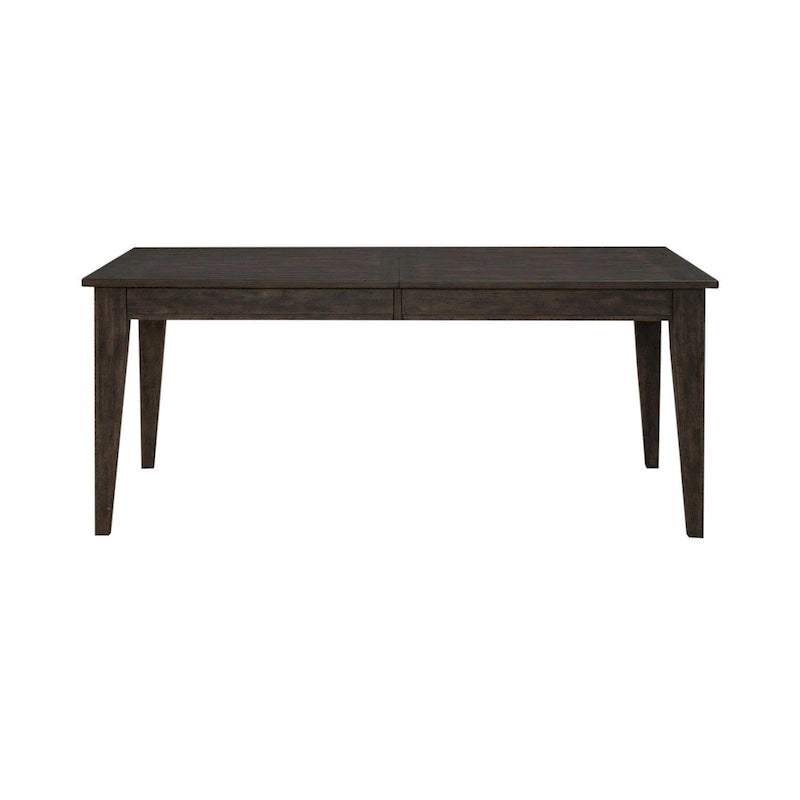 Table rectangulaire à pieds Midland Falls marron rustique