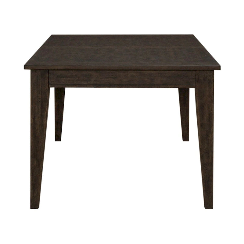 Table rectangulaire à pieds Midland Falls marron rustique