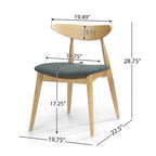 CHAISE (Lot de 2), DESIGN MI-SIÈCLE, pour salon
