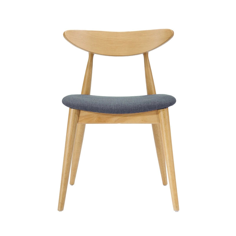CHAISE (Lot de 2), DESIGN MI-SIÈCLE, pour salon