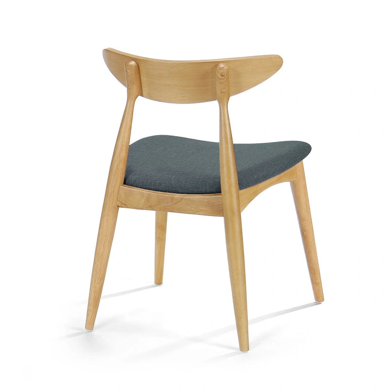 CHAISE (Lot de 2), DESIGN MI-SIÈCLE, pour salon