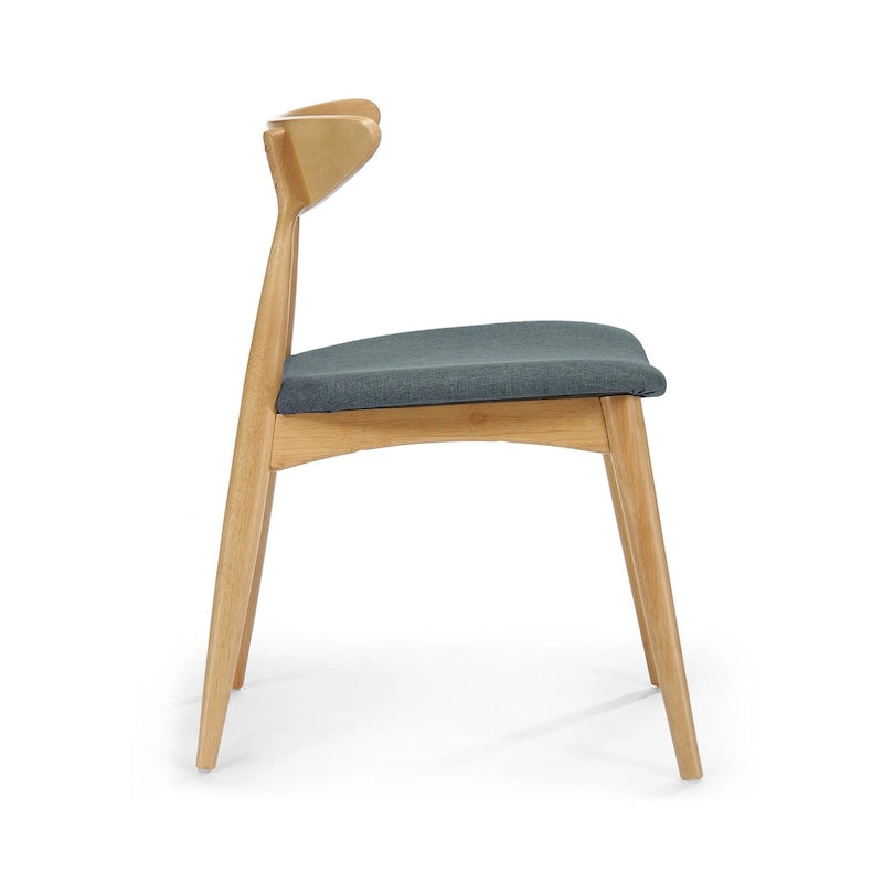 CHAISE (Lot de 2), DESIGN MI-SIÈCLE, pour salon