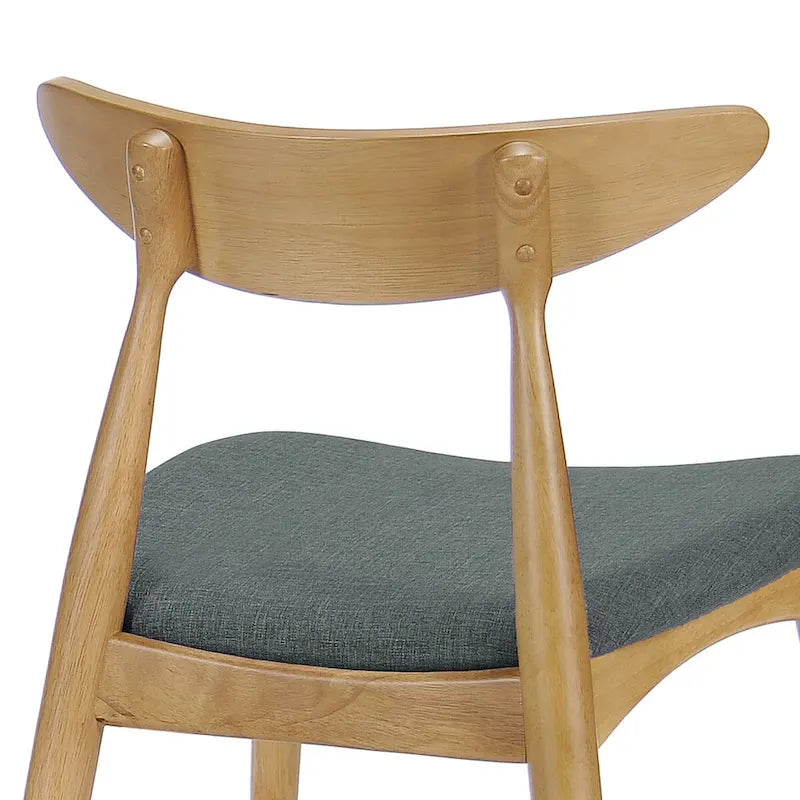 CHAISE (Lot de 2), DESIGN MI-SIÈCLE, pour salon