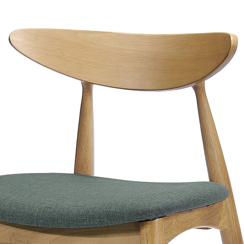 CHAISE (Lot de 2), DESIGN MI-SIÈCLE, pour salon