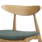 CHAISE (Lot de 2), DESIGN MI-SIÈCLE, pour salon