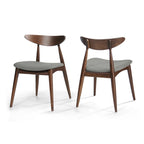 CHAISE (Lot de 2), DESIGN MI-SIÈCLE, pour salon