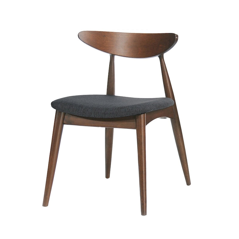 CHAISE (Lot de 2), DESIGN MI-SIÈCLE, pour salon