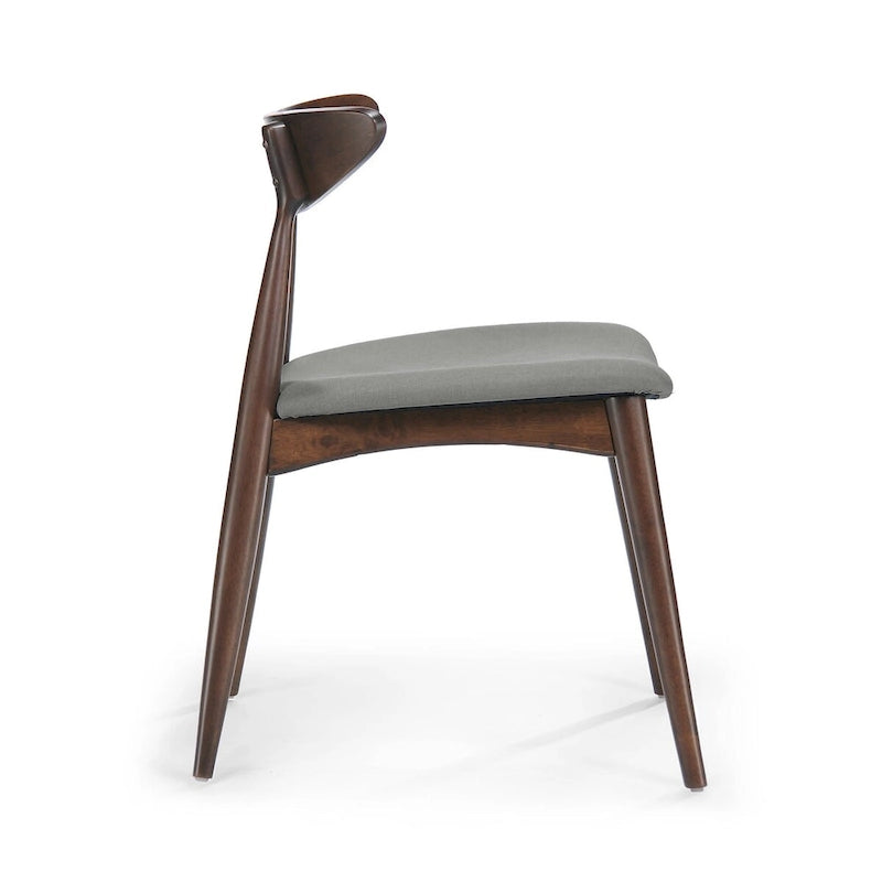 CHAISE (Lot de 2), DESIGN MI-SIÈCLE, pour salon
