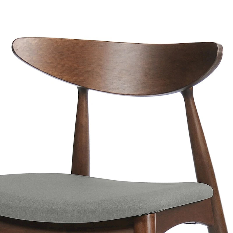 CHAISE (Lot de 2), DESIGN MI-SIÈCLE, pour salon