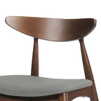 CHAISE (Lot de 2), DESIGN MI-SIÈCLE, pour salon