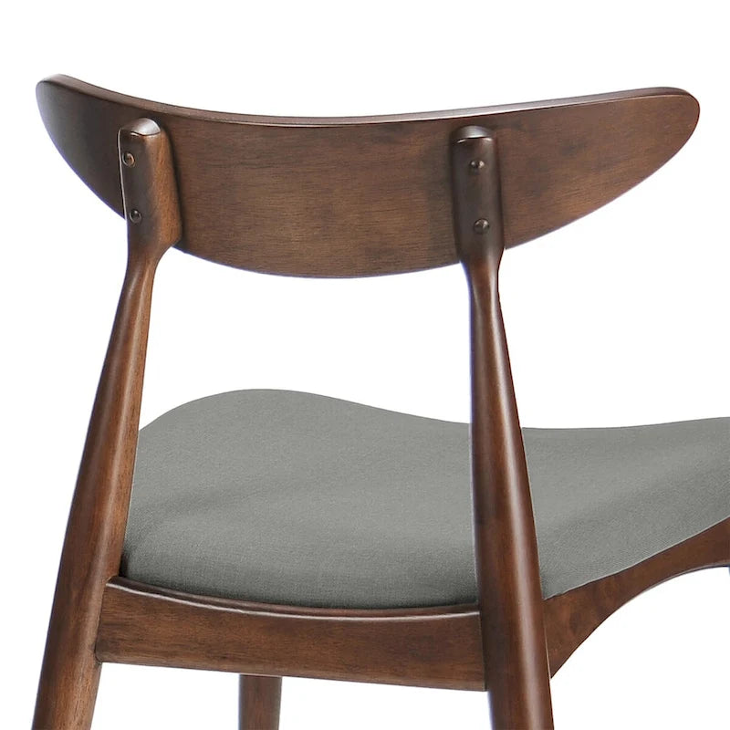 CHAISE (Lot de 2), DESIGN MI-SIÈCLE, pour salon
